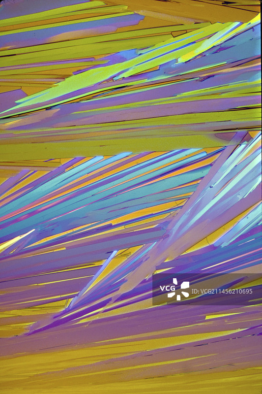 吡啶甲酸铬晶体，LM图片素材