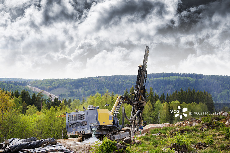 钻探机械图片素材