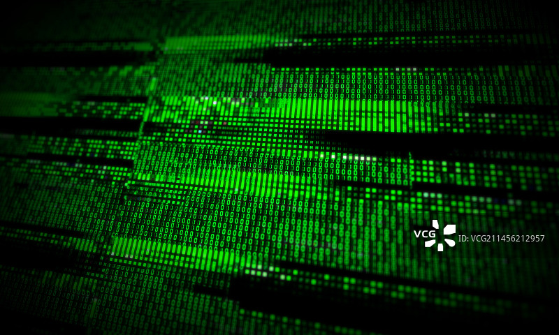 损坏的电脑数据概念图图片素材