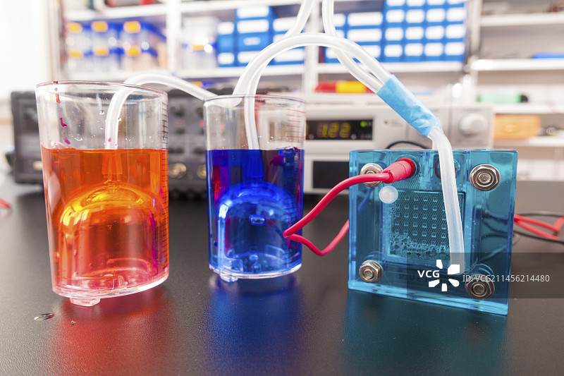 氢燃料电池研究图片素材
