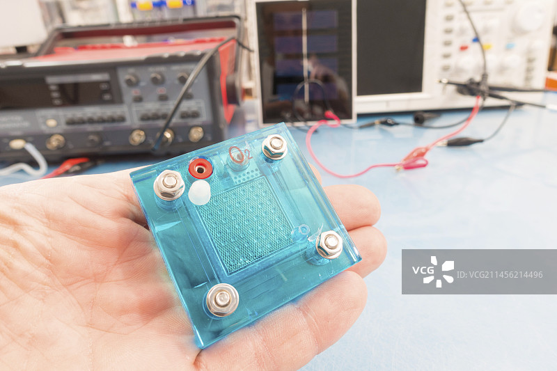 氢燃料电池研究图片素材