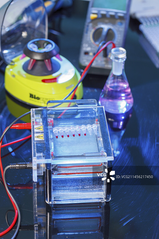 凝胶电泳设备图片素材