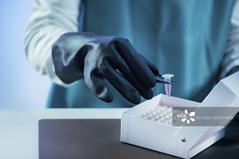 生物样本的冷冻保存图片素材