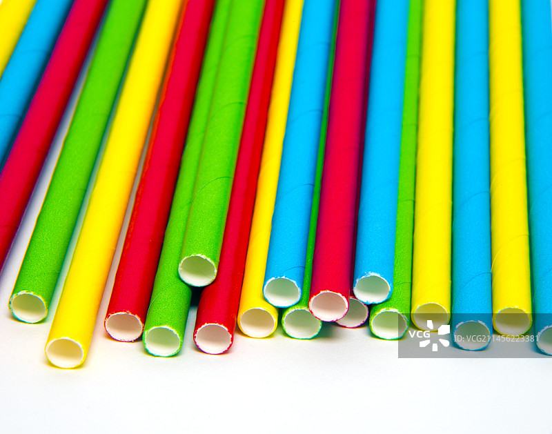 纸吸管图片素材