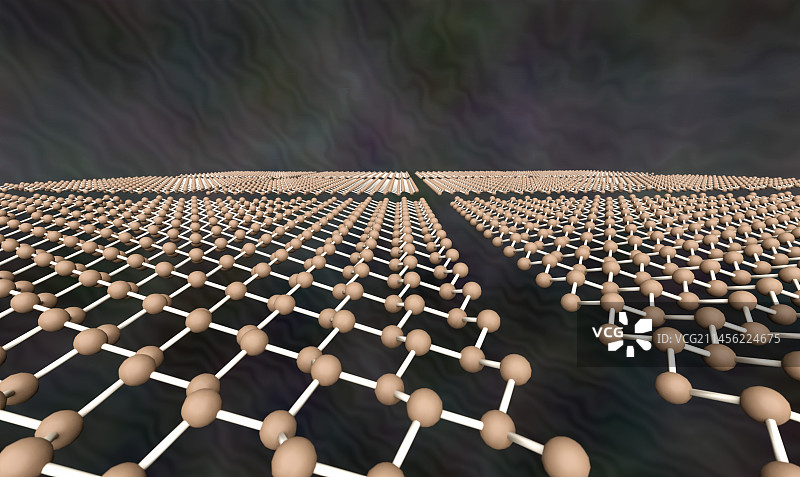 硅烯分子模型图片素材