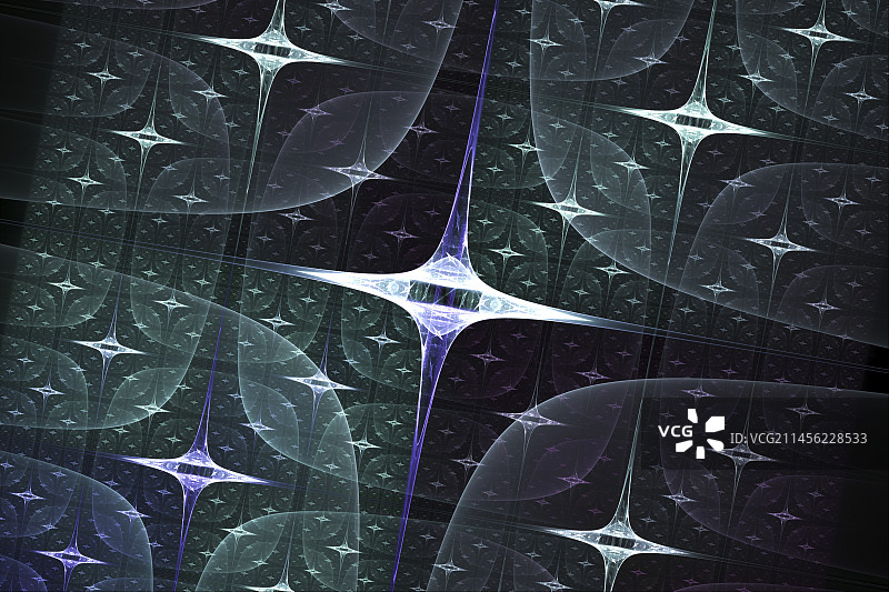 星系分形插图图片素材