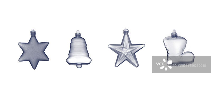 节日装饰，X光片图片素材