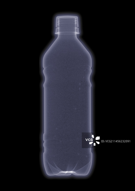 塑料水瓶X光片图片素材