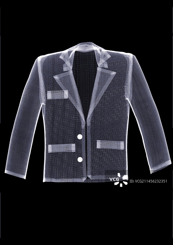 夹克X光片图片素材