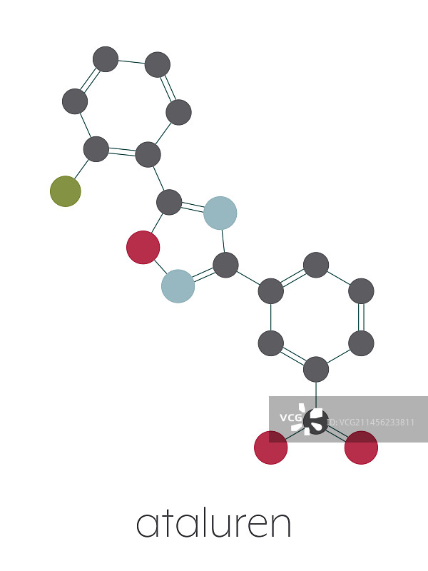 阿塔卢伦基因紊乱药物图片素材