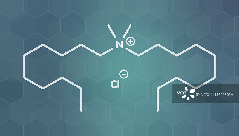 二癸基二甲基氯化铵防腐剂，插图图片素材