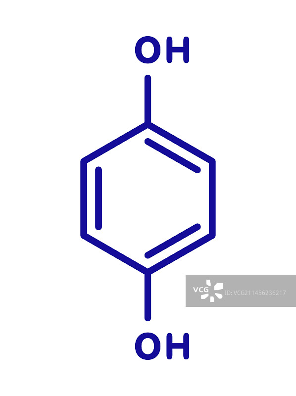 氢醌还原剂分子，图示图片素材
