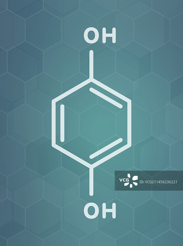 氢醌还原剂分子，图示图片素材