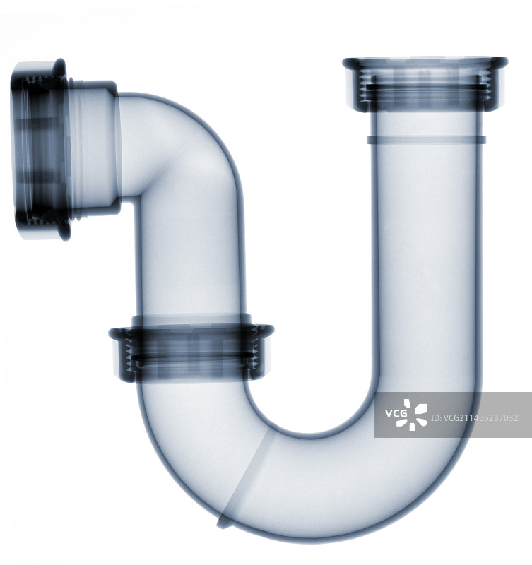 水槽弯管X光图片素材