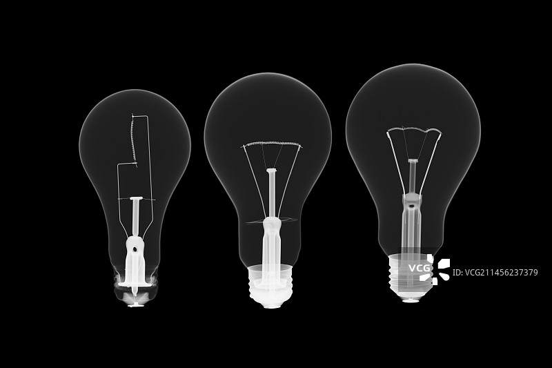 灯泡X光片图片素材