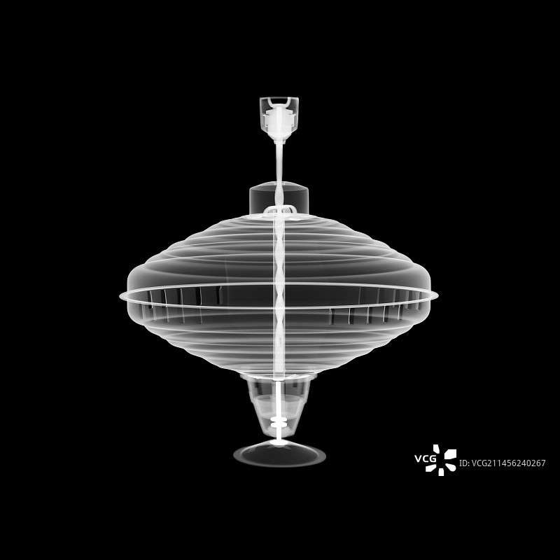 旋转陀螺X光片图片素材