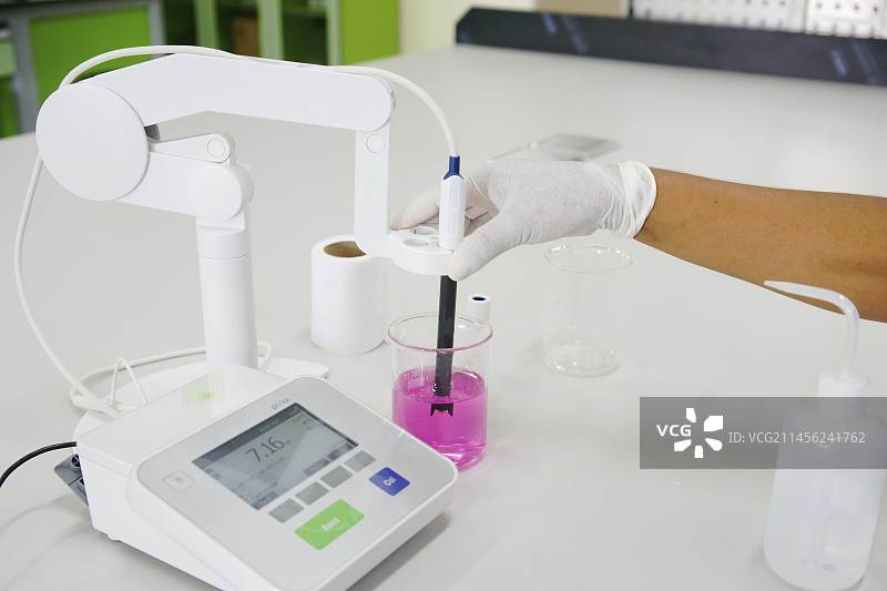 数字pH计图片素材