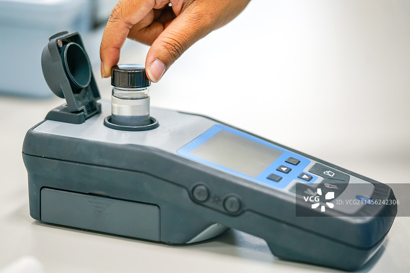 分光光度计分析图片素材