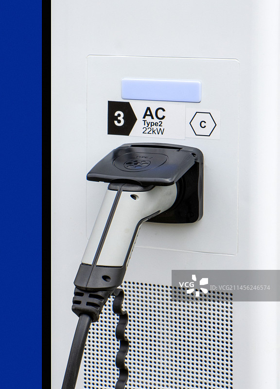 电动汽车充电点图片素材