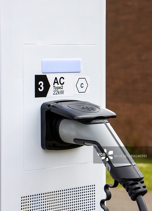 电动汽车充电点图片素材