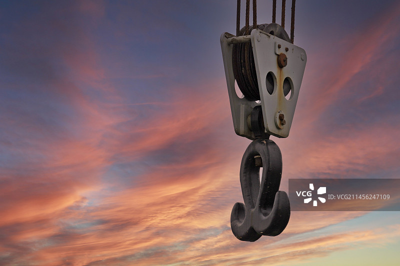 起重机吊钩图片素材