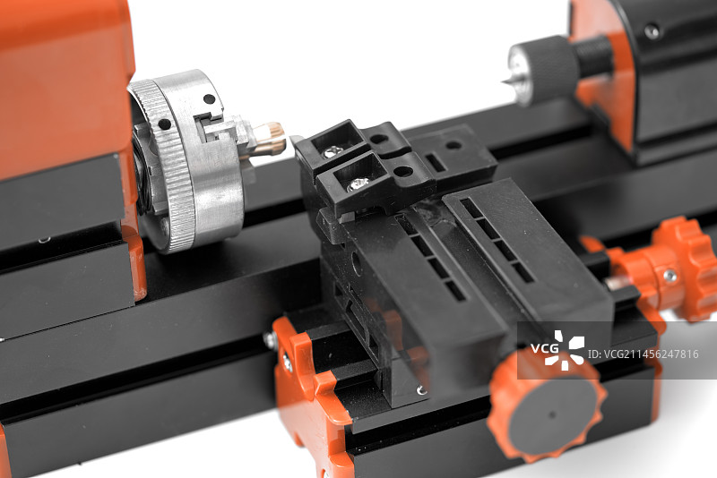 小型自制车床图片素材