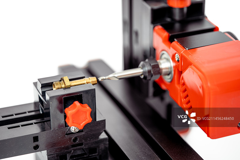 小型DIY铣床图片素材