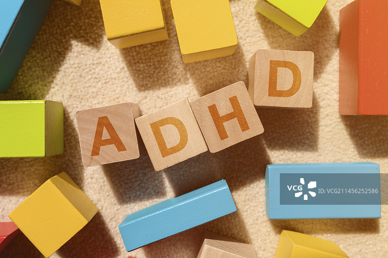 ADHD概念图图片素材
