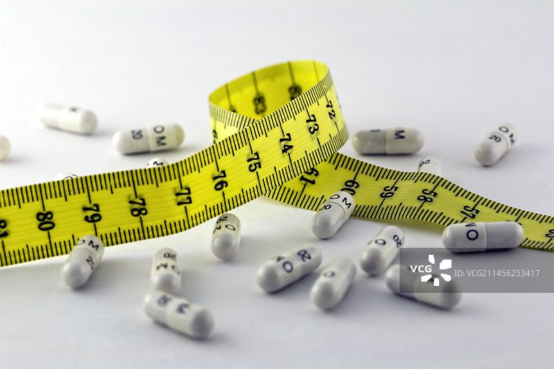减肥药概念图图片素材