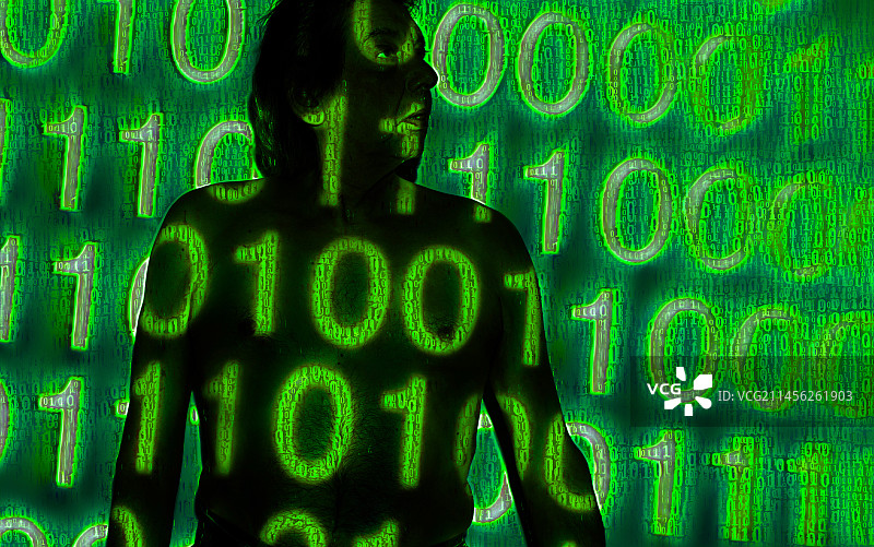 人工智能概念合成图像图片素材