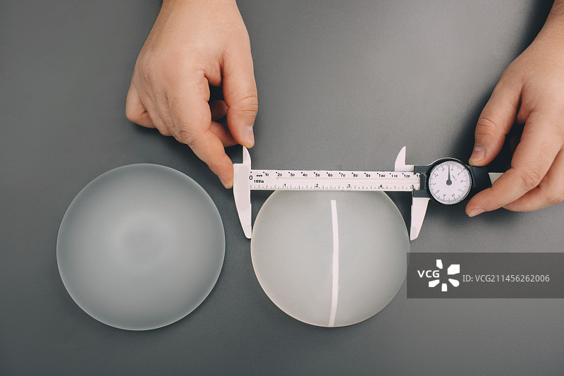 硅胶隆胸植入物图片素材