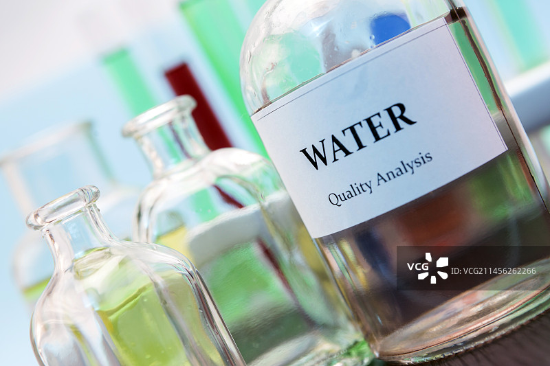 水质分析概念图图片素材