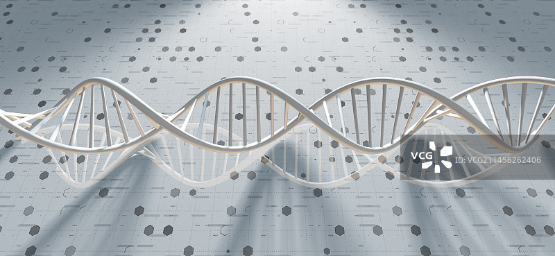 基因研究概念插画图片素材