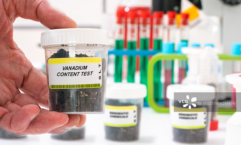 土壤样品中钒含量测试图片素材