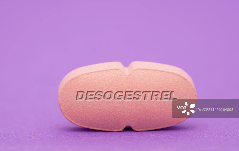 去氧孕烯药丸概念图图片素材