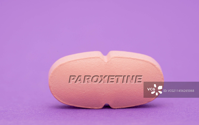 帕罗西汀药丸概念图图片素材