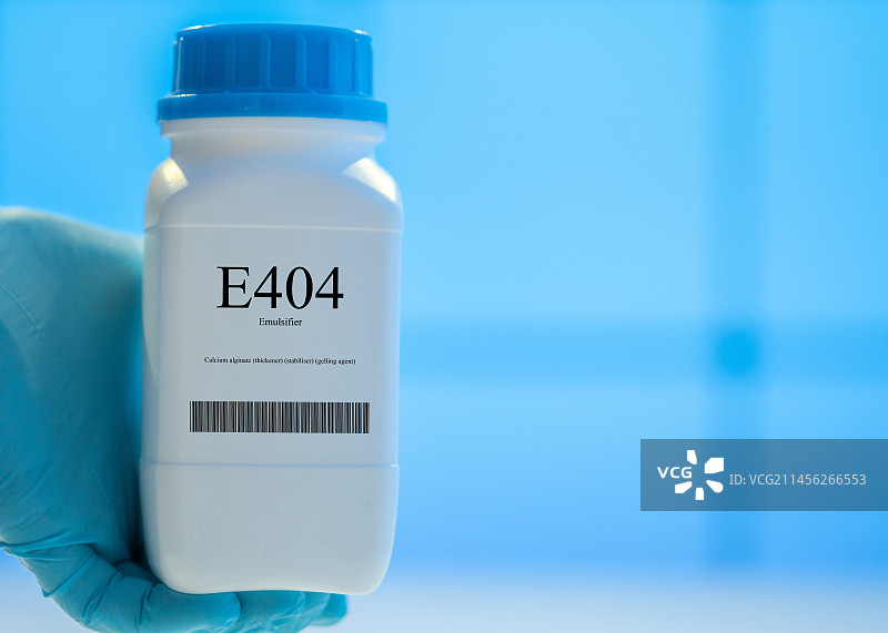食品添加剂E404容器图片素材