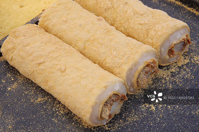 打糕和驴打滚图片素材