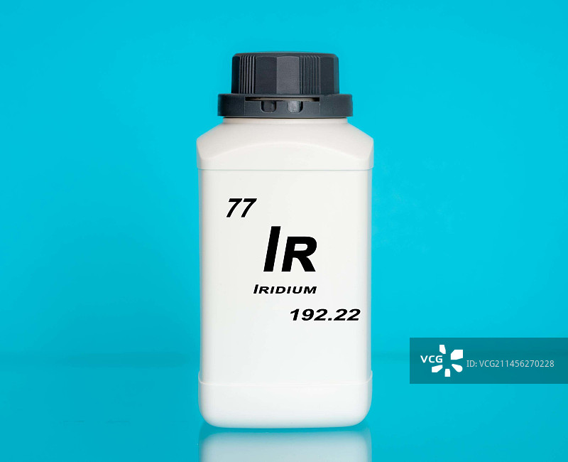 化学元素铱的集装箱图片素材