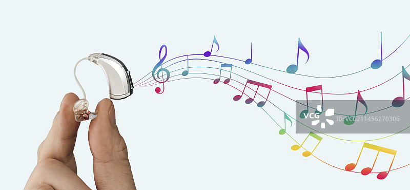 助听器概念图图片素材