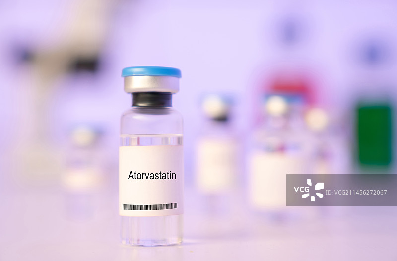 阿托伐他汀药瓶图片素材