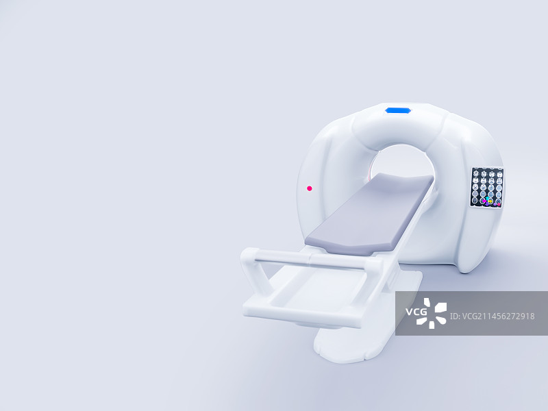 CT扫描仪插图图片素材