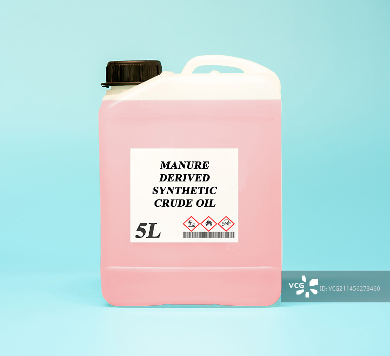 粪便合成生物燃料罐图片素材