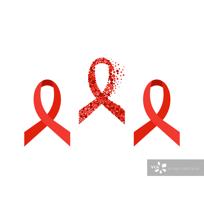 艾滋病防治意识概念插图图片素材