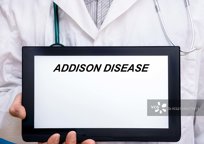 艾迪生病概念图图片素材