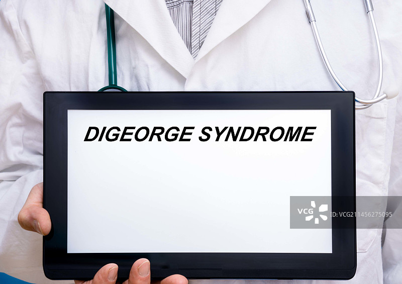 迪乔治综合征概念图图片素材