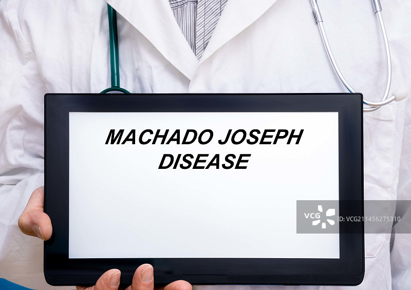 马查多-约瑟夫病概念图图片素材