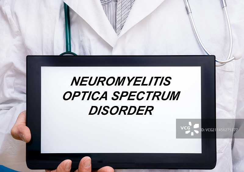 视神经脊髓炎谱系障碍概念图图片素材