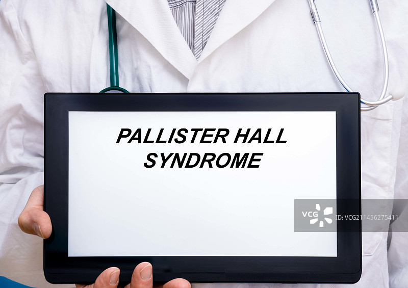 Pallister-Hall综合征概念图图片素材