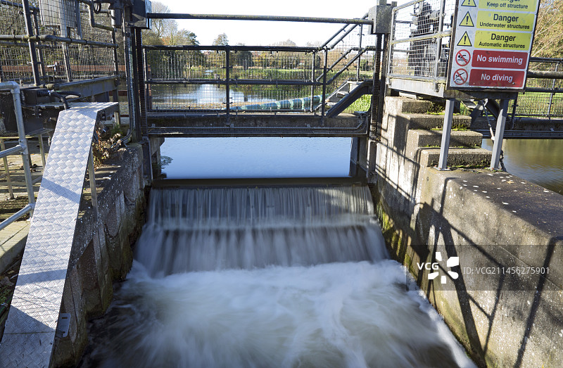 水闸图片素材